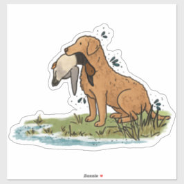 Chesapeake Bay Retriever Jakt Bil Klistermärke Klistermärken