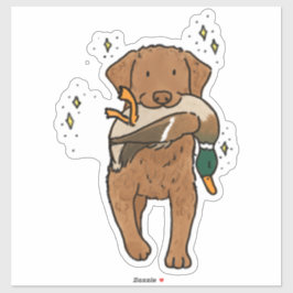 Chesapeake Bay Retriever Jakt Bil Klistermärke Klistermärken