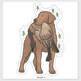 Chesapeake Bay Retriever Jakt Bil Klistermärke Klistermärken