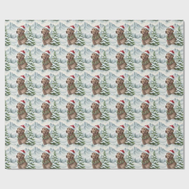 Chesapeake Bay Retriever jul Presentpapper (Platt)