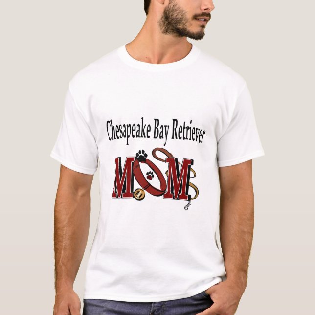Chesapeake Bay Retriever Mamma-gåvor T Shirt (Framsida)