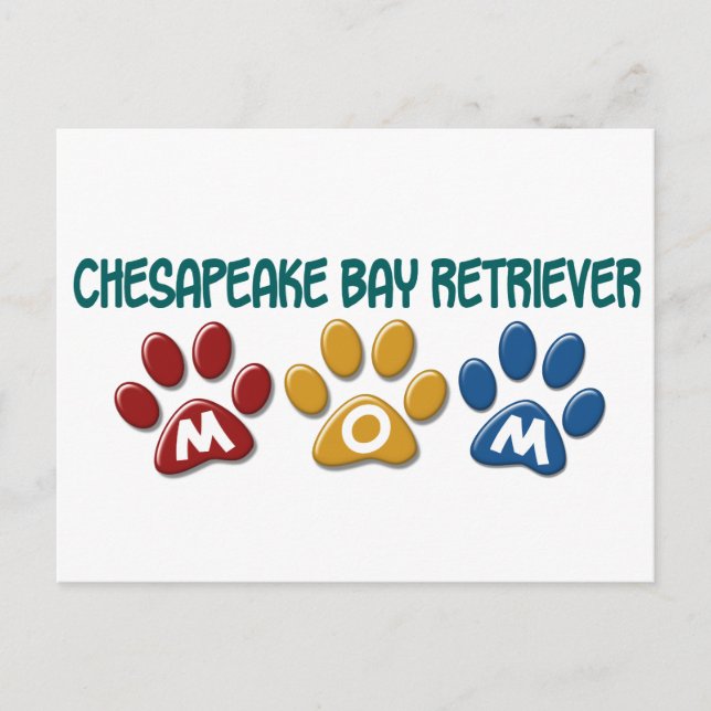 CHESAPEAKE BAY RETRIEVER Mamma PW Skriv ut 1 Vykort (Framsida)