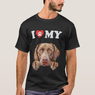 Chesapeake Bay Retriever Om jag inte får ta med mi T Shirt