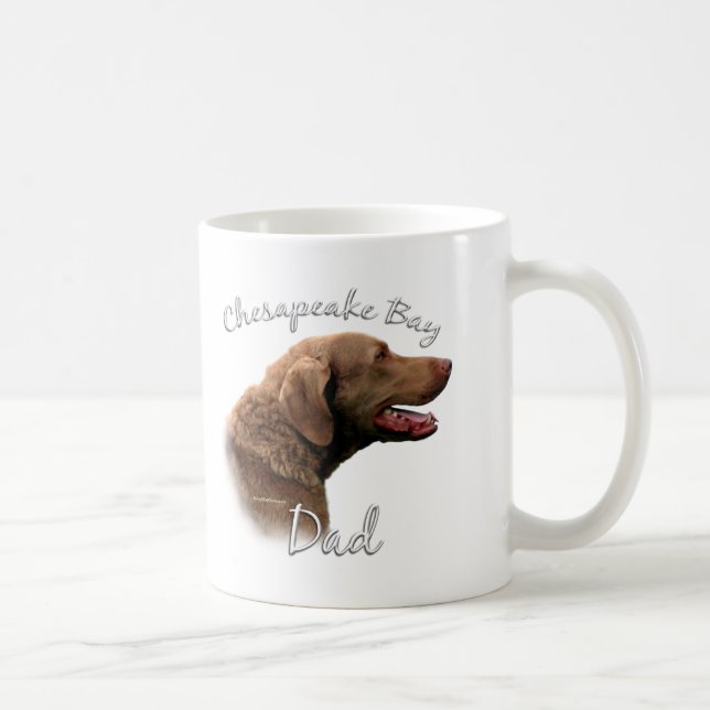 Chesapeake Bay Retriever Pappa 2 Kaffemugg (Höger)