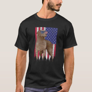 Chesapeake Bay Retriever Patriotic Hund USA T Shirt