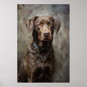 Chesapeake Bay Retriever Poster