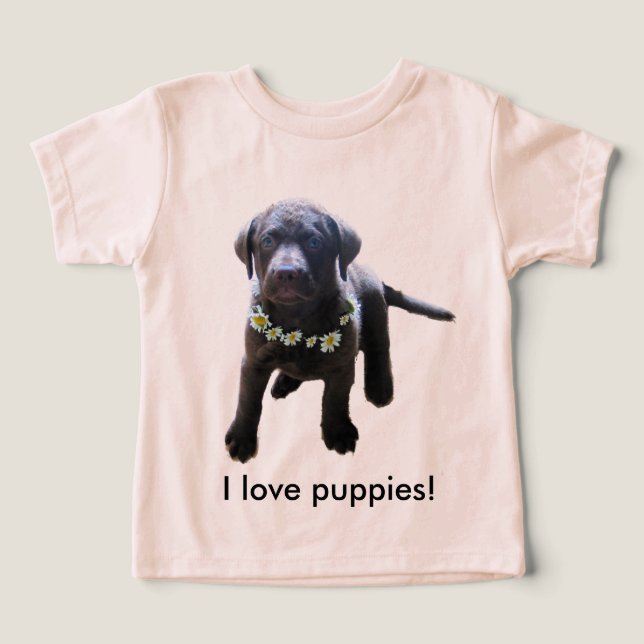 Chesapeake Bay Retriever Puppy Tee (Design Framsida)