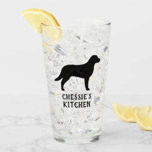 Chesapeake Bay Retriever Silhouette Chessie Hund Glaskopp