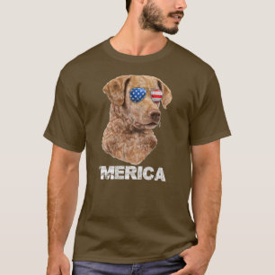 Chesapeake Bay Retriever Sunglasses USA T Shirt