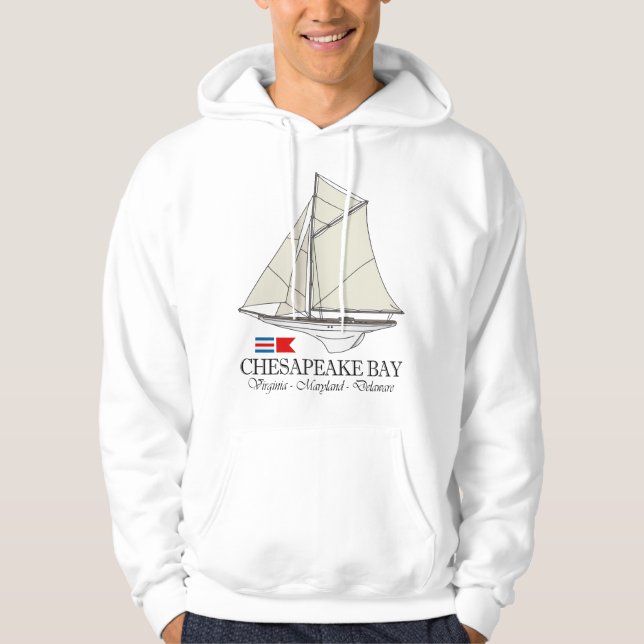 Chesapeake Bay (SB) Hoodie (Framsida)