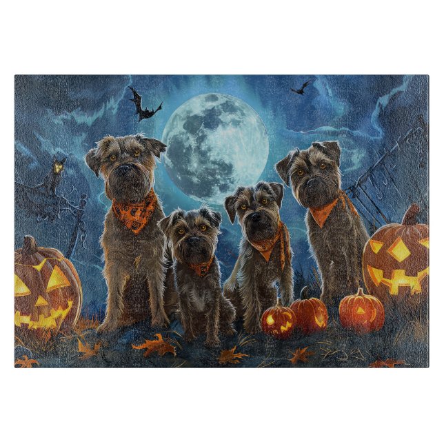 Chesapeake Bay Terrier Halloween Spooky (Framsidan)