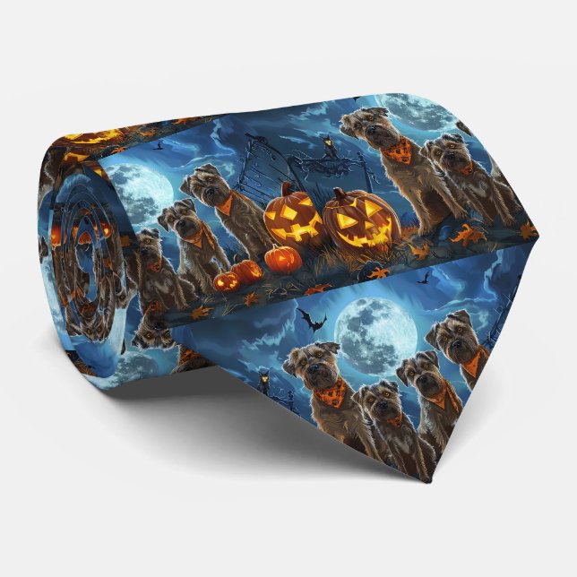 Chesapeake Bay Terrier Halloween Spooky Slips (Rullad)