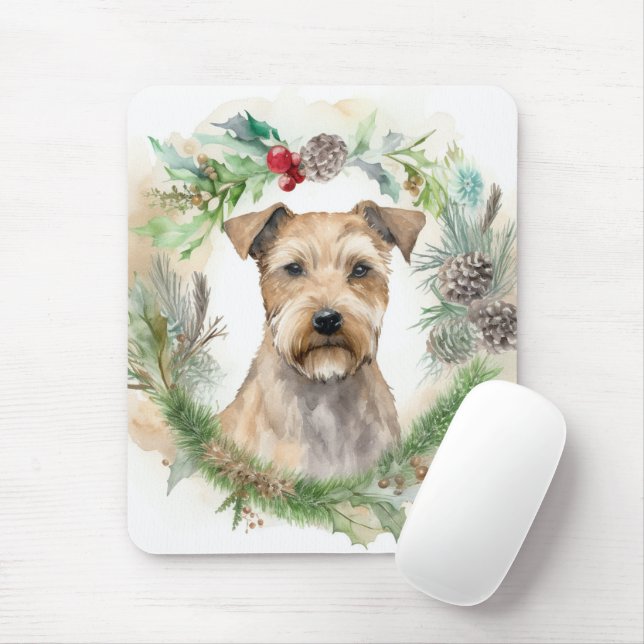 Chesapeake Bay Terrier Julkrans Festlig Musmatta (Med mus)