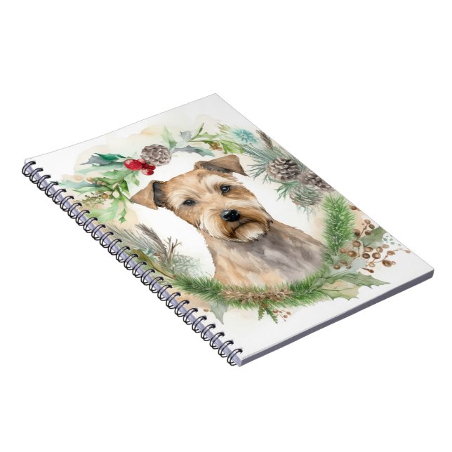 Chesapeake Bay Terrier-julkransar Anteckningsbok (Högra Sidan)