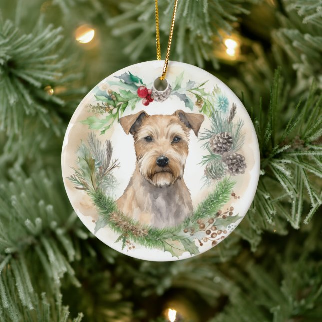 Chesapeake Bay Terrier-julkransar Julgransprydnad Keramik (Träd)