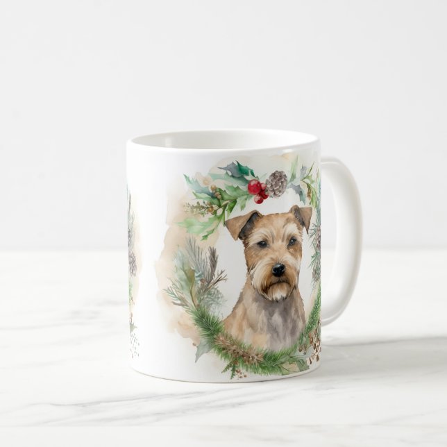 Chesapeake Bay Terrier-julkransar Kaffemugg (Framsida höger)