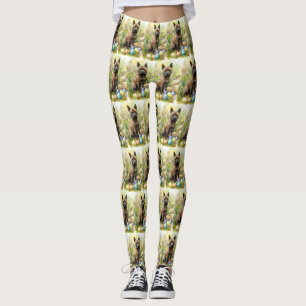 Chesapeake Bay Terrier med påskägg semester Leggings