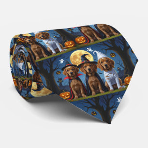 Chesapeake Bay Terrier Pumpkin Halloween Funny Slips