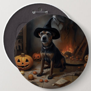 Chesapeake Bay Terrier Pumpkins Halloween Scary Knapp