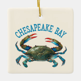 Chesapeake Bay Vintage Julgransprydnad Keramik