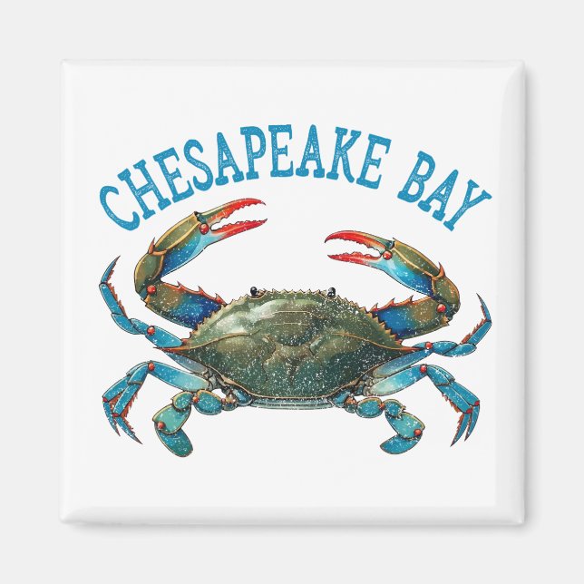 Chesapeake Bay Vintage Magnet (Framsidan)