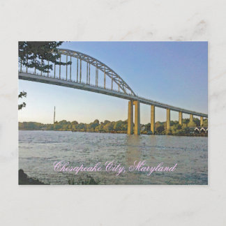 Chesapeake City Maryland Postcard Vykort
