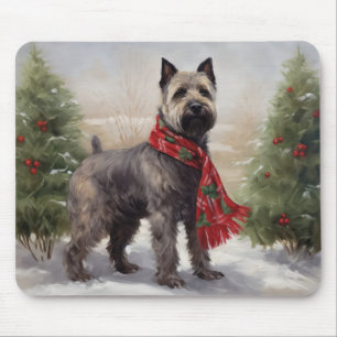 Chesapeake Hund i Snö jul Musmatta