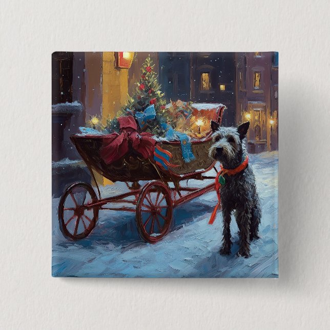 Chesapeake jul firande årstid knapp (Framsida)