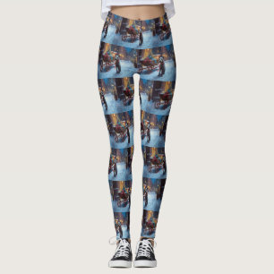 Chesapeake jul firande säsong leggings
