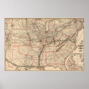 Chesapeake och Ohio järnväg Poster