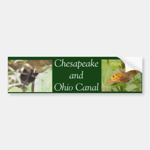 Chesapeake och Ohio kanal Bildekal