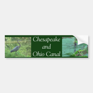 Chesapeake och Ohio kanal Bildekal