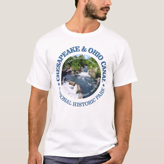Chesapeake & Ohio Canal NHP T Shirt (Framsida)
