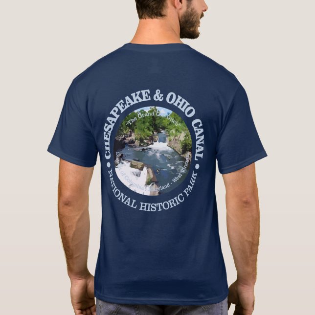 Chesapeake & Ohio Canal NHP T Shirt (Baksida)