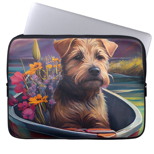 Chesapeake på en Paddle: en kristen Äventyr Laptop Fodral (Framsidan)