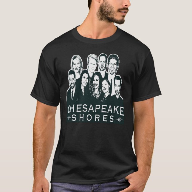 Chesapeake Shores crew (w logo) Classic T-Shirt (Framsida)