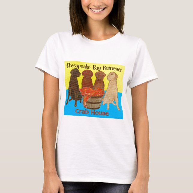 Chesapeakefjärd Retriver Crabhouse T-shirt (Framsida)