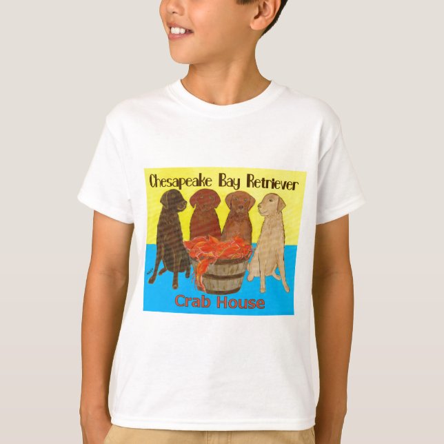 Chesapeakefjärd Retriver Crabhouse Tee (Framsida)