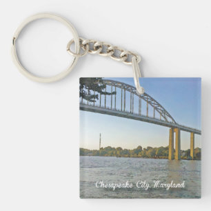 Chesapeakestad, Maryland Keychain