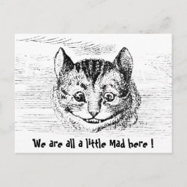 Cheshire Cat - Alice i Underlandet-karaktär Vykort