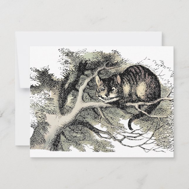 Cheshire Cat Alice i Underlandet Klassiker (Framsida)