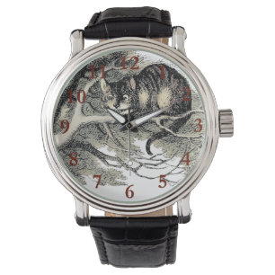 Cheshire Cat Alice i Underlandet Klassiker Armbandsur