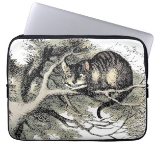 Cheshire Cat Alice i Underlandet Klassiker Laptop Fodral