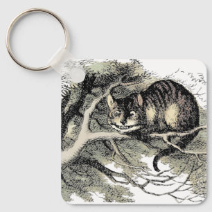 Cheshire Cat Alice i Underlandet Klassiker Nyckelring