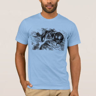 Cheshire Cat Alice i Underlandet Klassiker T Shirt