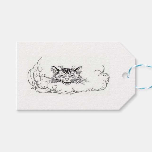 Cheshire Cat (Alice i underlandet) Presentetikett (Framsidan (Horisontell))