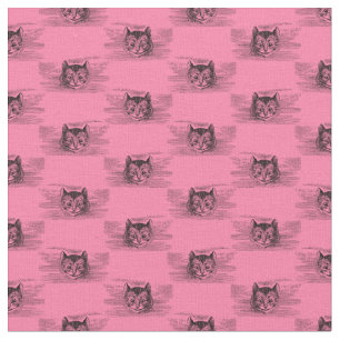 Cheshire Cat Alice i Wonderland ANPASSNINGSBAR FÄ Tyg