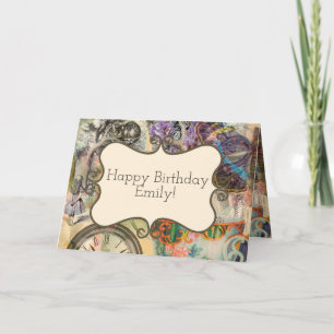 Cheshire Cat Alice Wonderland Classic Kort