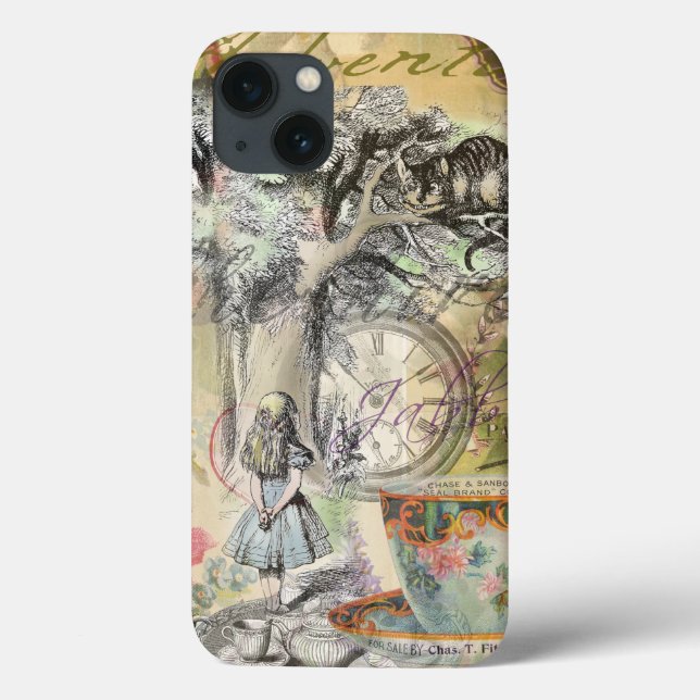 Cheshire Cat Alice Wonderland Klassiker (Baksida)