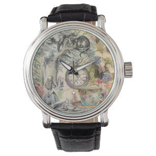 Cheshire Cat Alice Wonderland Klassiker Armbandsur
